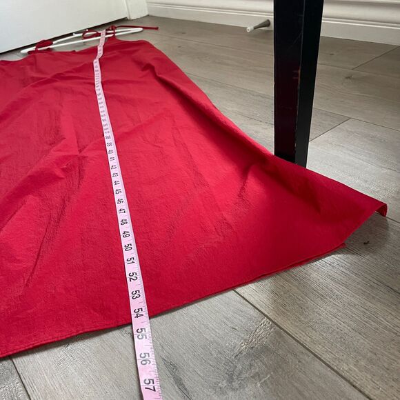 Hidden Forest Market Red Tie Slip Maxi Dress Korean/Seoul Fashion size M - Picture 8 of 8